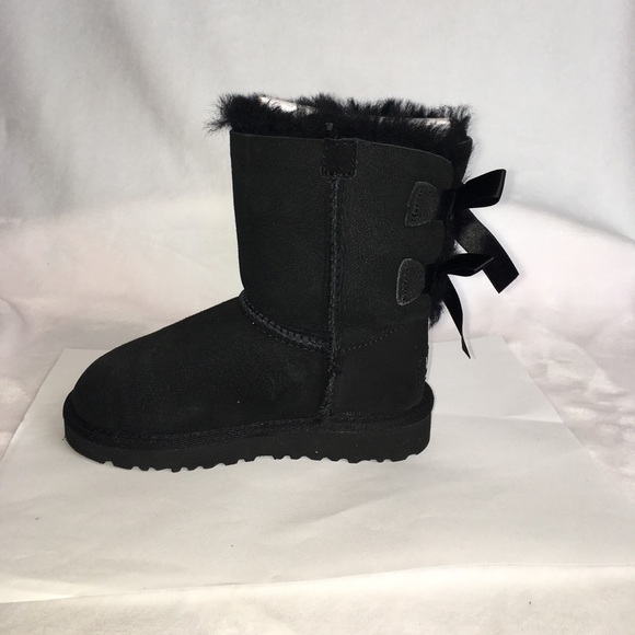 UGG Toddler Black Boots | Size 10 - Picture 5 of 6